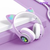 Resim Torima Stn-28 Mor Kulak Üstü Kablosuz Bluetooth Kulaklık 