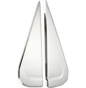 Resim Dacia Duster Uyumlu Arka Cam Kelebek Yeri 2 Parça 2010-2017 Paslanmaz Krom 