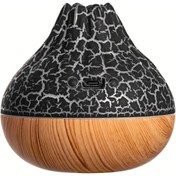 Resim Mena Rise FikirShop Santorini Ultrasonik Hava Nemlendirici 7 Renk LED Işıklı Aromaterapi Buhar Makinesi Vol 