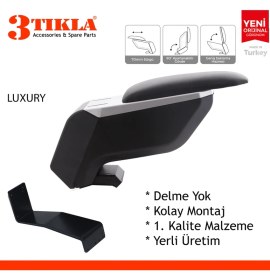 Resim 3 Tıkla Opel Corsa F 2020 Delmesiz Çelik Ayaklı Siyah Kolçak Kol Dayama 