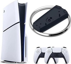 Resim Playstation 5 Slim Cd + 2. DualSense Ps5 Kol+ Vertical Stand Dikey Ayak (İthalatçı Garantili) 
