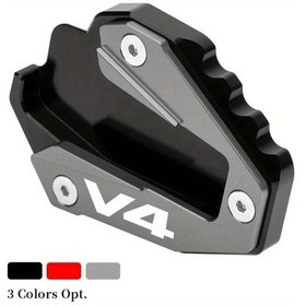 Resim Dashanshop Titanyum Ducati Multistrada V4 Rally S Sport Motosiklet Yanlık Pedi Batma Önleyici Aksesuar 