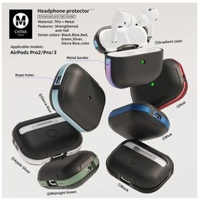 Resim Mepa Airpods Pro 2 2.nesil Mo-a8 Armor Kılıf - Kırmızı Najmaddin 