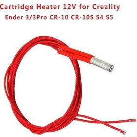 Resim Modülelektronik Creality 3D Yazıcı Nozzle Isıtıcı Rezistans Kablolu (Heating Tube 