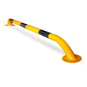 Resim İleri Trafik Oto Park Araç Stoperi, Otopark Demiri Sarı 200x13cm 60mm 
