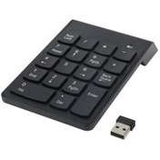 Resim Leonpro Lp-11 Numerik Keypad 18 Tuş Kablosuz Numara Klavyesi 