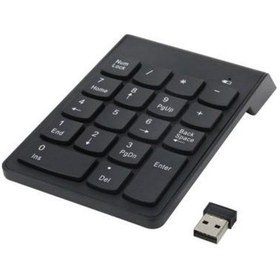Resim Leonpro Lp-11 Numerik Keypad 18 Tuş Kablosuz Numara Klavyesi 