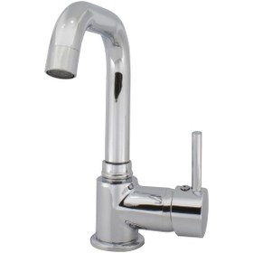 Resim Gms Çağla Mix Yatık Kuğu Musluk Lavabo Bataryası CM106 