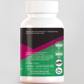 Resim Voonka Max Glukomannan 60 Kapsül 