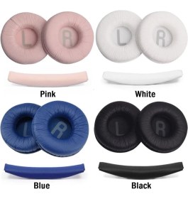 Resim Jbl ile Uyumlu Kulaklık Pedi Süngeri Tune T500BT 510BT 520BT T560BT T600 T450 460 JR300 310 T250 