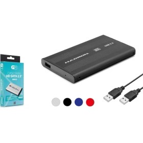 Resim Hadron HDX1758 (950) Harddisk Kutusu Metal USB 2.00 