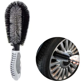 Resim Carmind Jant Temizleme Fırçası Gri Delux CR10171 