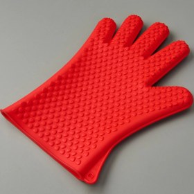 Resim Matmel 5 Parmak Fırın Eldiveni - Kırmızı 