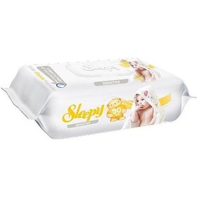 Resim Sleepy Sensitive Islak Mendil 90 x 5 