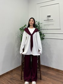 Resim Verona Uzun Kollu Bordo Takım - L 
