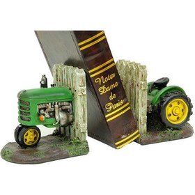 Resim Kitap Stoper Traktör Yeşil Dekoratif Hediyelik 