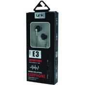 Resim LINKTECH DEPORTIVOS E3 NOISE ISOLATING KULAK İÇİ KULAKLIK BEYAZ 