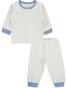 Resim Civil Baby Bebek Pijama Takımı 1-3 Ay Mavi 