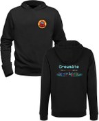 Resim Alfa Tshirt Among Us Resimli Dijital Baskılı Siyah Ön Arka Çocuk Baskılı Sweatshirt 