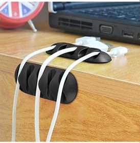 Resim Kablo Kanalı 5 Kanallı Tutucu - 3 Adet Çok Renkli 