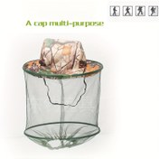 Resim 1 Paket Yeşil Açık Hava Macera Şapkası Uzatılmış Pelerin Ağ ile - Yürüyüş, Balıkçılık ve Çöl Gezileri için İdeal, Elde Yıkanabilir, Kamuflaj Desenli Çok Amaçlı Tasarım, Açık Hava Macera Ekipmanı | Kamuflaj Kapağı | Dayanıklı Açık Hava Şapkası, Kamp Aksesuarları 