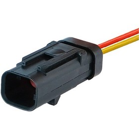 Resim Dişi Konnektör 2 Pin Kablolu 