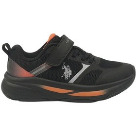 Resim U.S. Polo Assn. Ayakkabıyute Jr 5pr Siyah Erkek Çocuk Spor Ayakkabı Siyah 