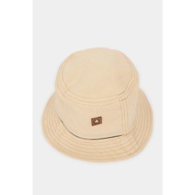 Resim DeFacto Etiket Baskılı Keten Karışımlı Bucket Şapka Erkek Bebek C2744A526SM 