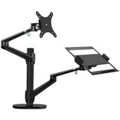 Resim STD7090B 10" - 27" Notebook Stand Ve Amortisörlü Vesa Monitör Tutucu Kol NPO