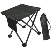 Resim Taşınabilir Kamp Taburesi Çok Fonksiyonlu Footrest Kompakt Sarı 