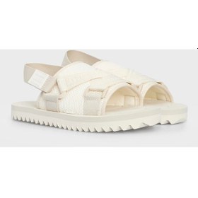 Resim Tommy Jeans Kadın Sandalet En0en02462 Acg Bej 
