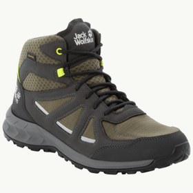 Resim Jack Wolfskin 4051261 Woodland 2 Texapore Mid M Khaki/green Erkek Outdoor Bot 