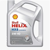 Resim Shell Helix Hx8 Synthetic 5w-40 Motor Yağı 4 Litre 2024 Üretim 