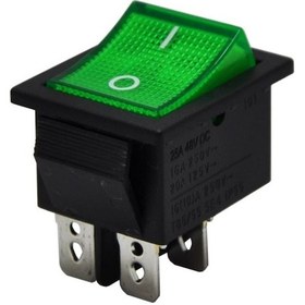 Resim Geniş Işıklı Anahtar Yeşil - 5 Adet 