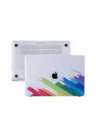 Resim Apple Uyumlu MacBook Air Kılıf HardCase Touch ID A1932 A2179 A2337 Paint03 
