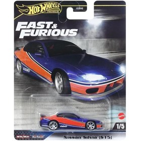 Resim HOT WHEELS Premium Fast & Furious Nissan Silvia (S15) 