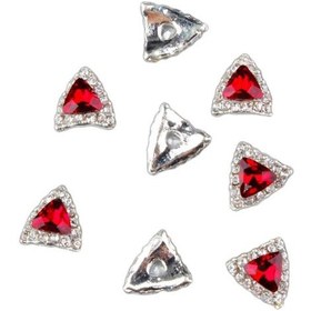 Resim Suntek 10 Adet 3d Nail Art İpuçları Sticker Nail Gems Cep 