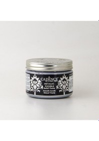 Resim Cadence Metalik Esnek Rölyef Pasta Mf06 Gümüş 150Ml 