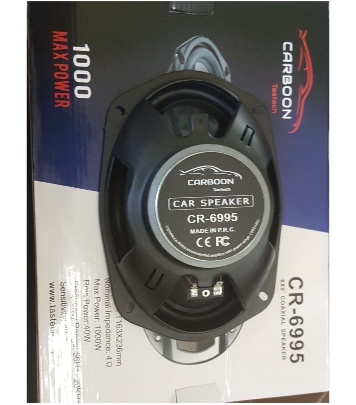 チーボウ 1 Carboon Cr-6995 Oval Hoparlör 6x9 T163x236 Mm 1000 Watt Fiyatı
