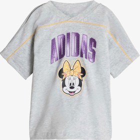 Resim adidas Disney Minnie Mouse Set Bebek Gri Şort Takım 
