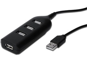 Resim DIGITUS AB-50001-1 4'LÜ USB 2.0 HUB,4*USB A DİŞİ 