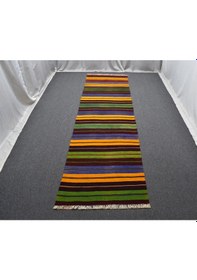 Resim Zehra Abla Halı Yeni El Dokuma Nadir Şaheser Sivas Yolluk Yün Kilim 5642 