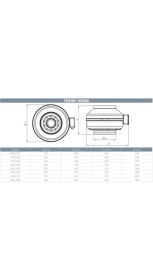Resim Kayıtes 200MM 1000 M3/h Dba 52 2675 Devir 122W Tasarruflu Havalandırma Fanı 
