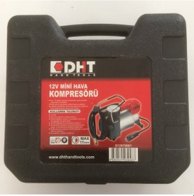 Resim Dht Mini Hava Kompresörü 12 Volt Krom Kompurösör 