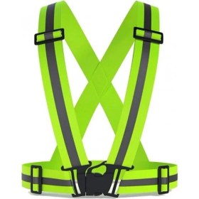 Resim Formteks Yüksek Görünürlüklü Motorcu Ikaz Yeleği 