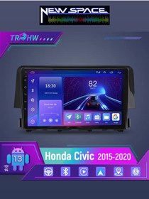 Resim NEWSPACE HONDA FC 5 ANDROİD 8GB RAM 128GB ROM 8 ÇEKİRDEK CARPLAY MULTİMEDYA 