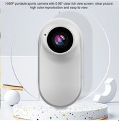 Resim Leezsing 1080p Spor Kamerası Taşınabilir Aksiyon Kamerası Yüksek Netlikte Kaydedici Kamera Su Geçirmez Ekran Beyaz 