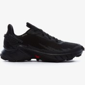 Resim Salomon Alphacross 4 Gore-Tex Kadın Siyah Outdoor Koşu Ayakkabısı 