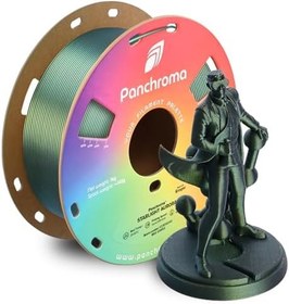 Resim Polymaker Panchroma PLA Filament, Starlight Aurora 1,75 mm 3D Baskı Filamenti, 3D Yazıcı PLA Filament, Çoğu FDM 3D Yazıcıya Uygun, 1kg Makara (2,2 lb) 