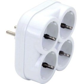 Resim Genel Markalar 4 Lü Topraklı Golyat Fiş Priz 